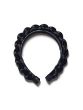 Negru Intens Coronita Impletita